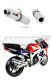 Прямоток Honda CBR 900RR Fireblade SC33 1996 - 1999 DOMINATOR круглый