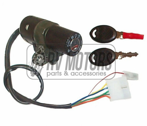 Замок запалювання APRILIA RS 50 96-98, AF1 50 90-92, RX 50 89-94, PEGASO 50 92-94, EUROPA 50 Vicma 6557