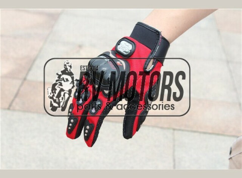 Перчатки PRO-BIKER MCS-01C красные