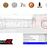 Прямоток DOMINATOR HONDA VTR 250 GP 2 2009 - 2017 