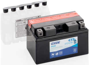 Аккумулятор EXIDE ETZ10-BS = YTZ10-BS