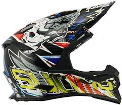 Козырёк SUOMY ALPHA SKULL RED KAAL0F09