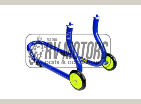 Подкат под переднее колесо Bihr синий 