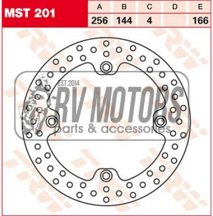 Тормозной диск TRW Lucas MST201