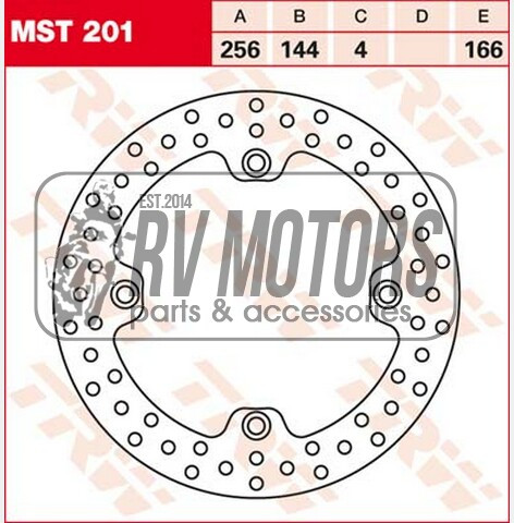 Гальмівний диск TRW Lucas MST201