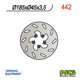Тормозной диск NG задний BETA 50 (185x45x3,5) NG442