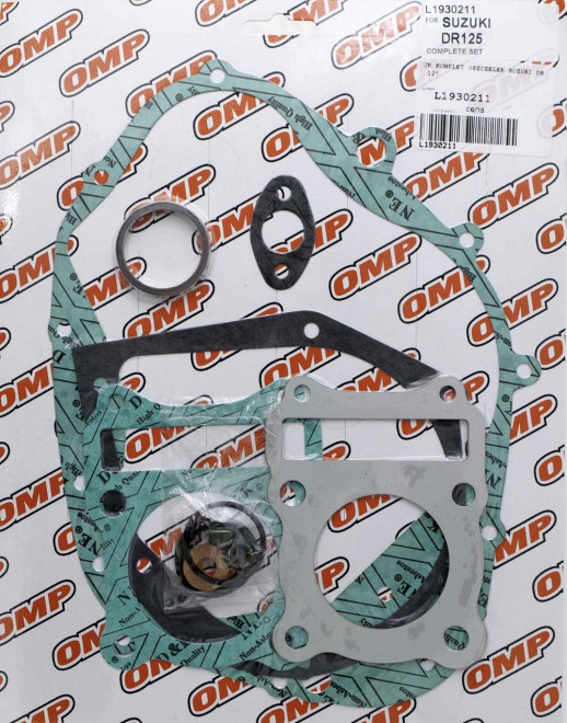 Повний комплект прокладок SUZUKI DR 125 OMP L1930211