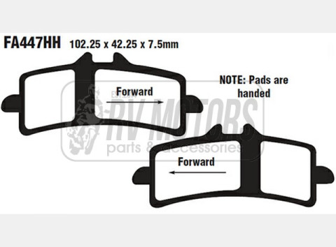 Тормозные колодки EBC FA447HH
