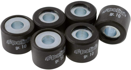 Ролики варіатора POLINI 046-91-100 16x13/10г 6шт синій