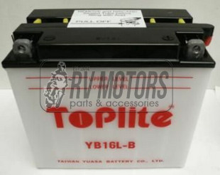 Аккумулятор TOPLITE YB16L-B