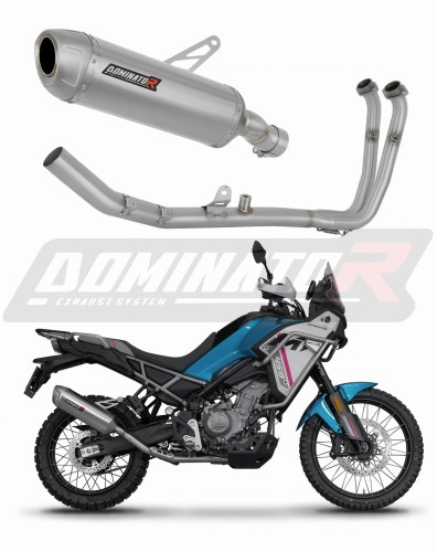 Полная система выхлопа CF MOTO 450 MT 2024 - 2025 DOMINATOR S6 