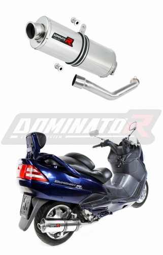Прямоток Suzuki BURGMAN 400 1998 - 2002 DOMINATOR овальный