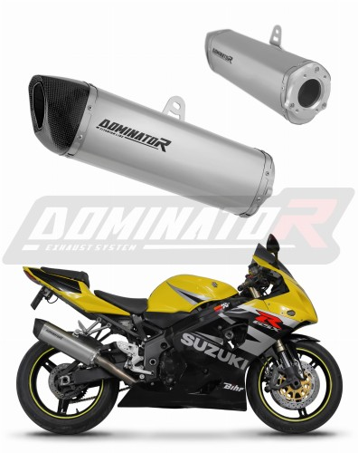 Прямоток Suzuki GSXR 600 K1-K5 2001 - 2005 DOMINATOR HP6