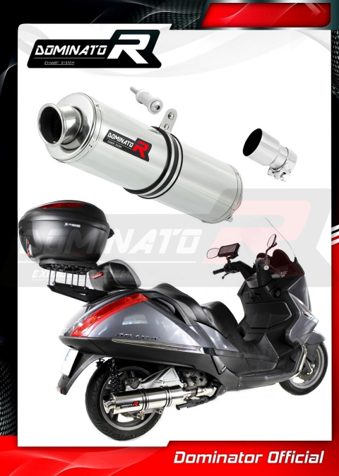 Прямоток DOMINATOR Aprilia ATLANTIC 500 SPRINT круглый