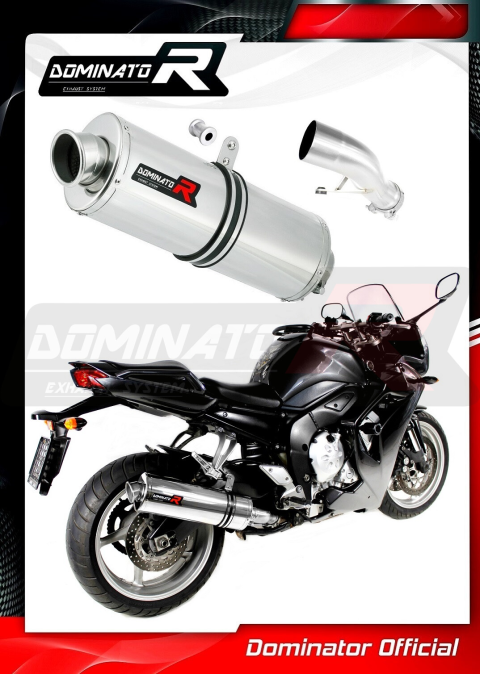 Прямоток DOMINATOR YAMAHA FZ1 1000 FAZER 2006 - 2015 овальный