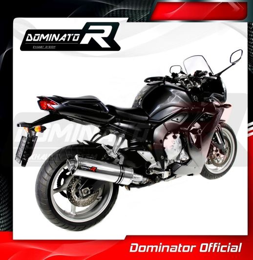 Прямоток DOMINATOR YAMAHA FZ1 1000 FAZER 2006 - 2015 овальний
