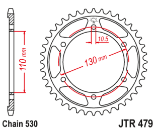 Приводная звезда JR 241.44 (JTR 479.44)