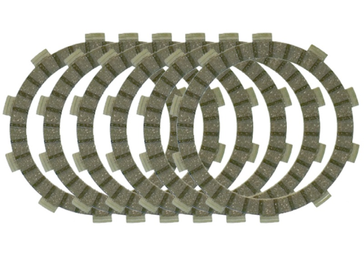 Фрикционные диски сцепления YAMAHA YZ 125D/E`77-78, YZ 125H`81 (EBS2235)  PSYCHIC MX-03718C