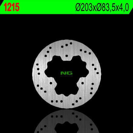 Гальмівний диск NG задній POLARIS TRAIL BLAZER 250/330 TRAIL BOSS 330 '05-'13, SCRAMBLER 500 '05-'09 (203X83,5X4)