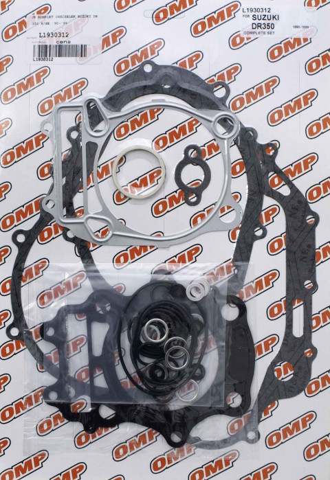 Полный комплект прокладок SUZUKI DR 350 S/SE '90-'99 OMP L1930312