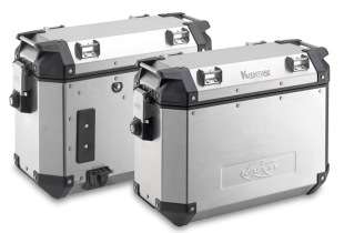 Кофры боковые алюминиевые KAPPA 37L Monokey ( Пара ) KVE37APACK2	