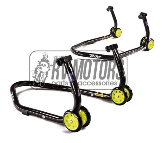 Підкат, що складається під заднє колесо Bihr чорний 