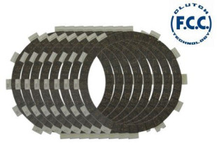 Фрикционные диски сцепления FCC HONDA 041-724 (7 шт) 