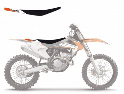 Обшивка сидения KTM SX/SXF '16-'18, EXC '17-'18 BLACKBIRD DREAM 3 E1524E