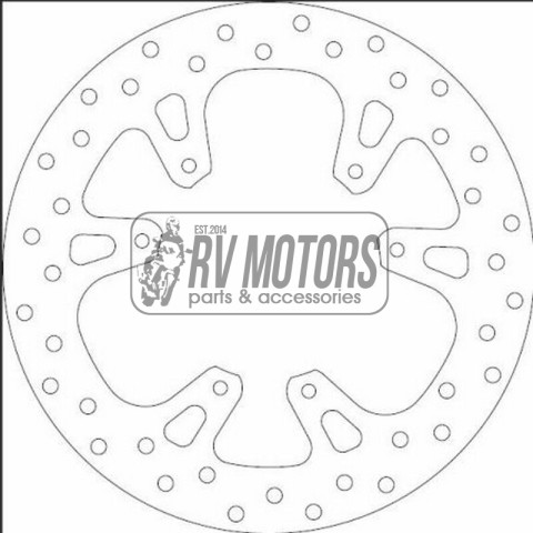 Тормозной диск BREMBO BRM 68B40796