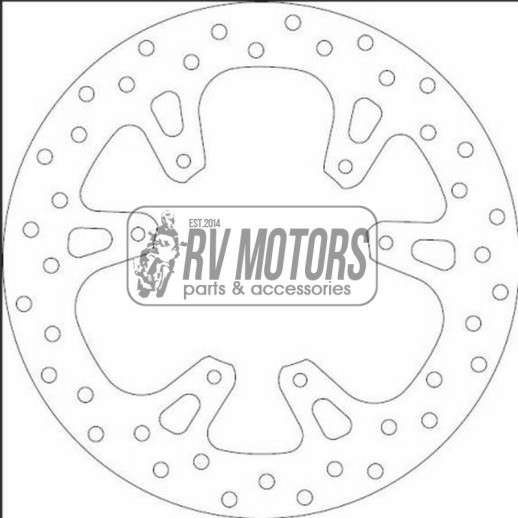 Гальмівний диск BREMBO BRM 68B40796