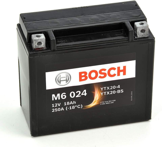 Акумулятор BOSCH AGM 0092M60240 18Ah 250А