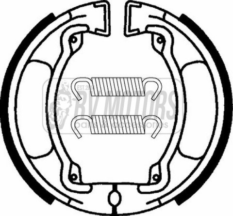 Тормозные колодки SBS 2032