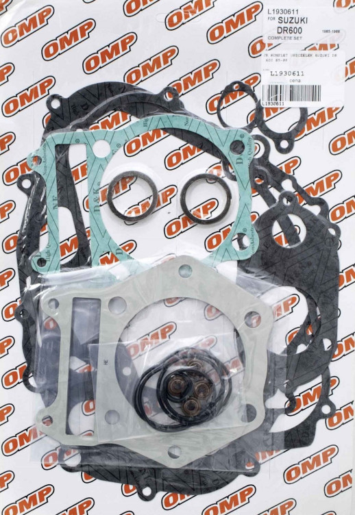 Повний комплект прокладок SUZUKI DR 600 &#39;85-&#39;88 OMP L1930611
