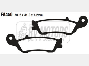 Тормозные колодки EBC FA450TT
