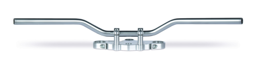 Сталеве кермо TRW LUCAS 22mm SuperBike Comfort Хром Low MCL126SC