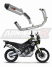 Полная система выхлопа Aprilia Tuareg 660 2021 - 2023 DOMINATOR HP3 