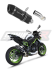 Прямоток Kawasaki Z 900 A2 2017-2019 DOMINATOR HP1 черный