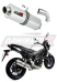 Прямоток Suzuki SV 650 2016 - 2023 DOMINATOR овальный