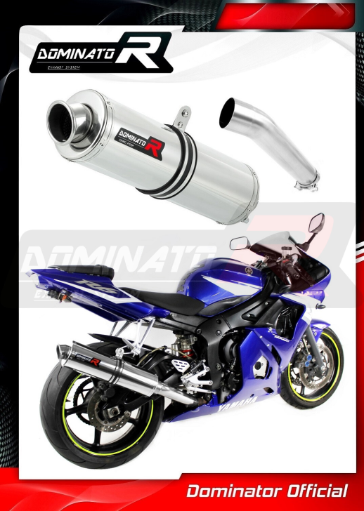 Прямоток DOMINATOR YAMAHA YZF R6 GP 1 2003 - 2005