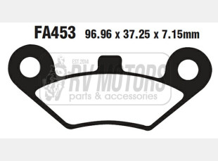 Тормозные колодки EBC FA453TT