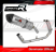 Полная система выхлопа Aprilia Tuareg 660 2021 - 2023 DOMINATOR HP7