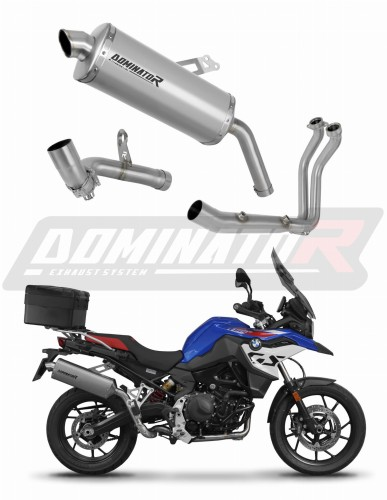 Полная система выхлопа BMW F800GS 2024 DOMINATOR P7 