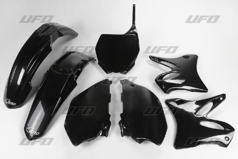 Комплект пластика UFO YAMAHA YZ 125-250 '06-'12 (чёрный) YA302E001