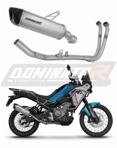 Полная система выхлопа CF MOTO 450 MT 2024 - 2025 DOMINATOR HP6
