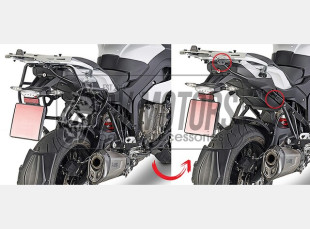 Крепления под боковые кофры KAPPA Monokey BMW S 1000XR (2015) KLXR5119