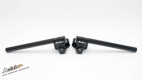 Клипон ACCEL модель стрит крепление 55мм цвет чёрный MH0355BK