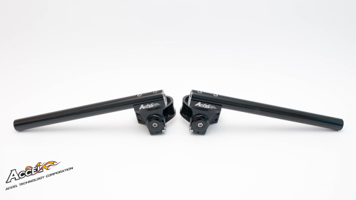 Клипон ACCEL модель стрит крепление 55мм цвет чёрный MH0355BK