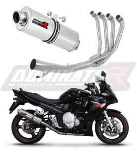 Полная система выхлопа Suzuki GSXF 650 2007 - 2016 DOMINATOR овальный