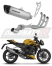 Полная система выхлопа Triumph STREET TRIPLE 765 S / STREET TRIPLE 765 R / STREET TRIPLE 765 RS 2023 - 2024 DOMINATOR HP6