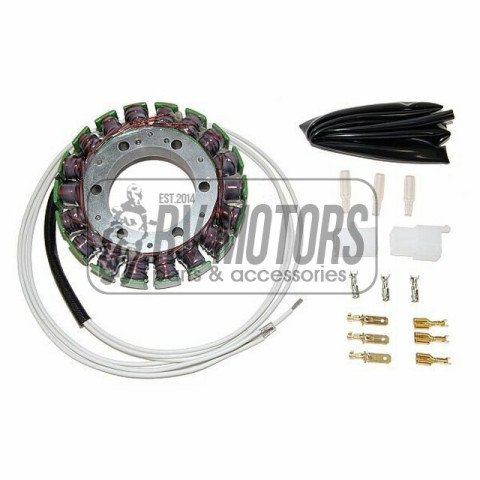 Генератор HONDA NX 650 DOMINATOR '88-'02, XR 650L '93-'09, KAWASAKI ZX-9R '98-'99, SUZUKI VS 1400 '87-'07 ELECTROSPORT ESG090